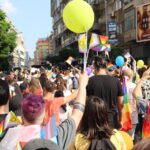 Parada Pride a colorat străzile din centrul Bucureştiului. Foto: Andreea Tudor