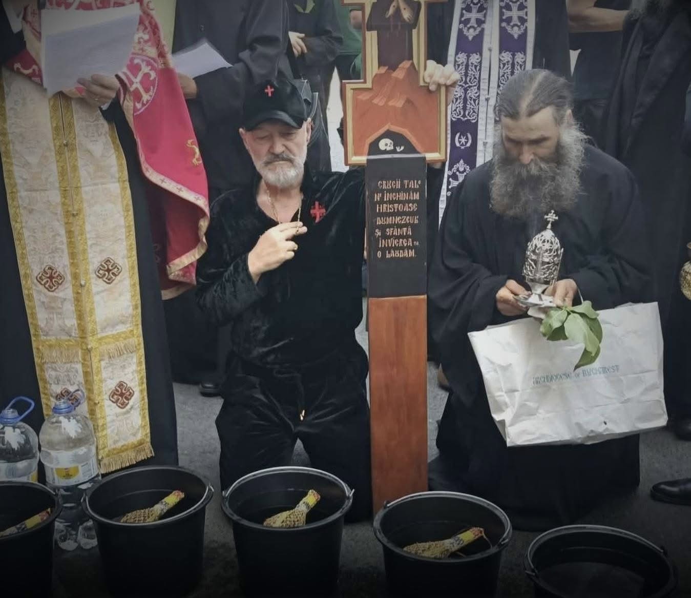 Contramanifestație pe Calea Victoriei. FOTO: FB/ Horia Ivanovici