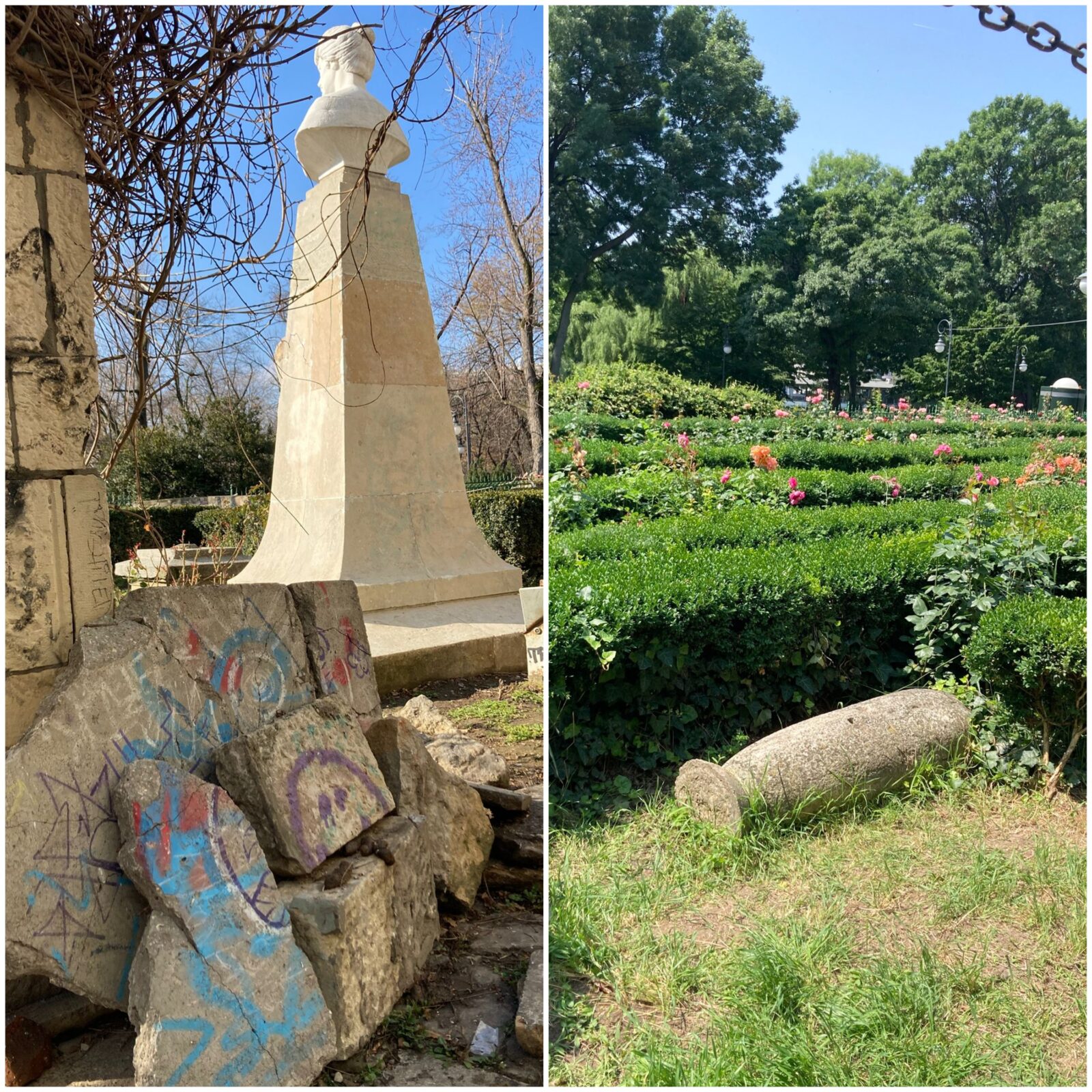 Petiţie pentru parcuri mai sigure. FOTO: FB / Grupul de Iniţiativă Civică Cişmigiu