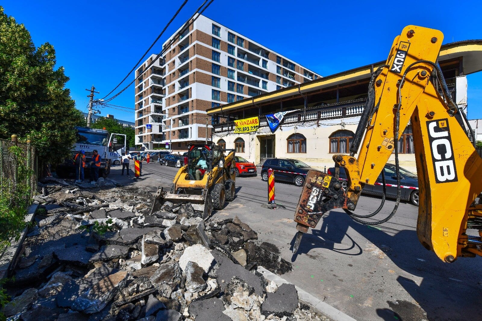Strada Economu Cezărescu. FOTO: FB / Primăria Sectorului 6