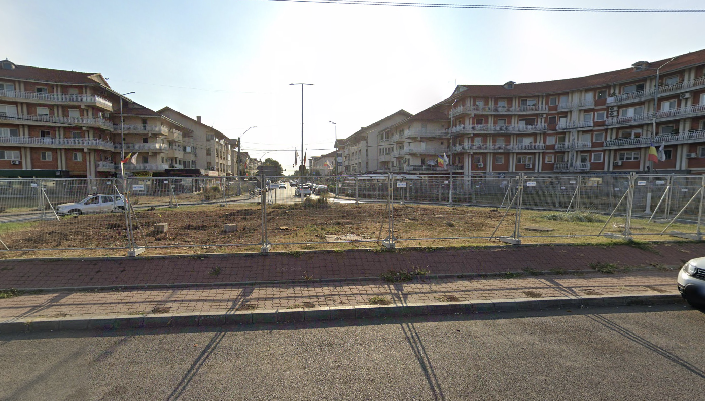 Restricţii pe DN1, în Otopeni. FOTO: Google Street View
