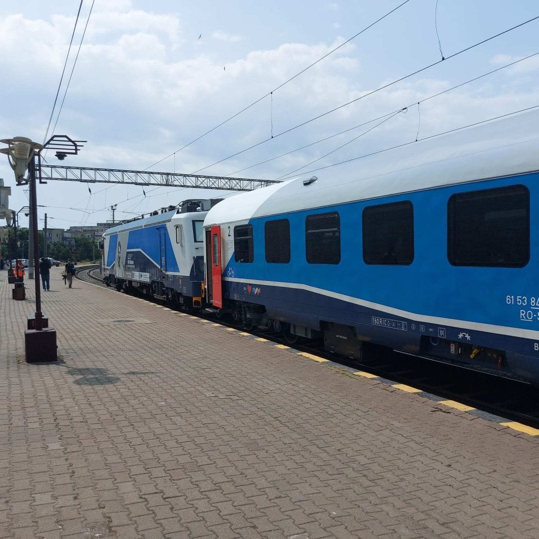 Intercity fără vagon bar-bistro, în programul Trenurile Soarelui. FOTO: Club Feroviar