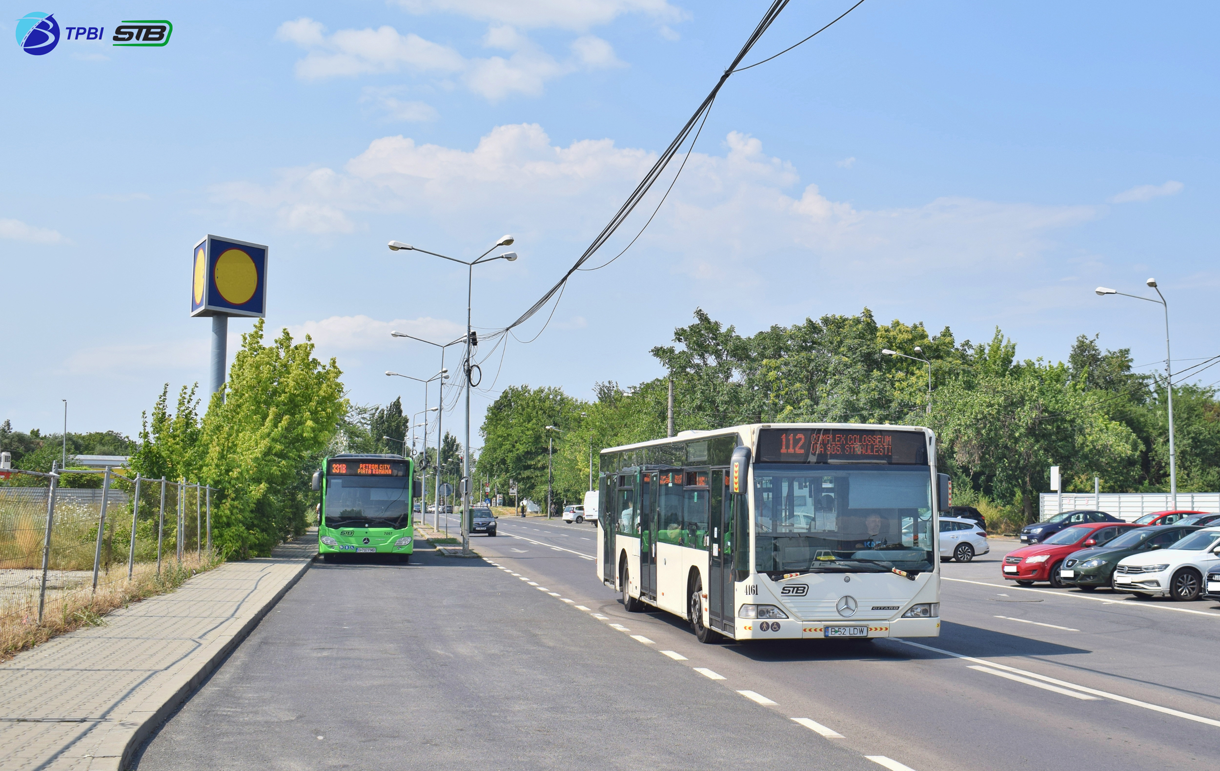 TPBI | De sâmbătă, autobuzele liniei 112 vor opri în stația „Petrom”. Stația „Coralilor” va fi suspendată. FOTO: TPBI