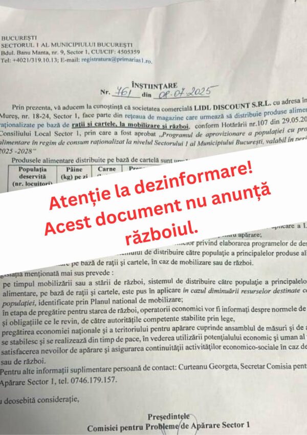 criză de alimente
