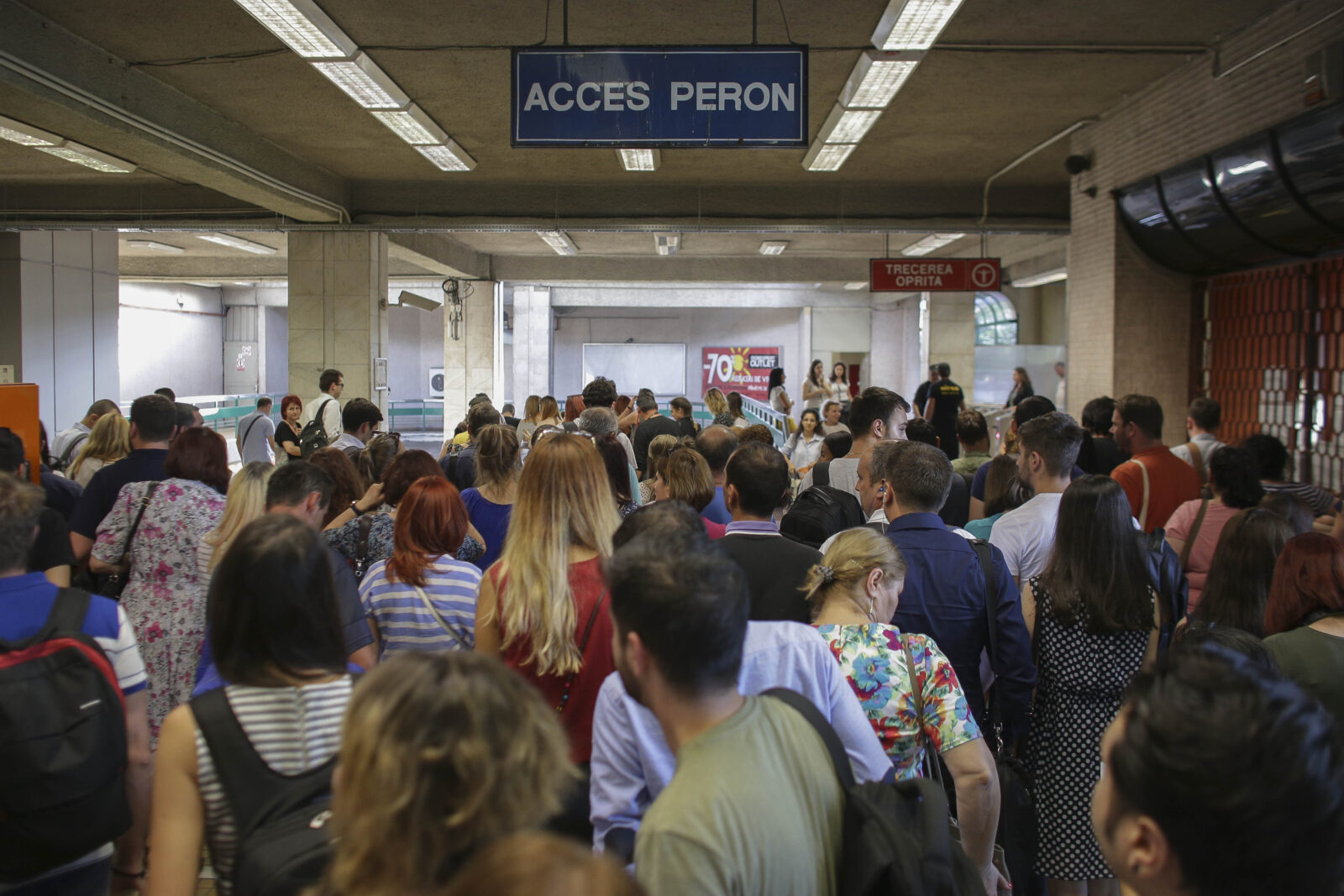 Aerul toxic pe care îl respirăm pe peronul de la metrou