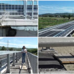 Pod cu „defecte”, dat în circulație pe alternativa spre Brașov a DN1. Foto: Observatorul Prahovean