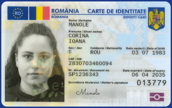 carte de indentitate la urgență