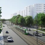 spațiului verde pe Calea Crângași