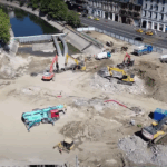 Cum arată lucrările de la Planșeul Unirii