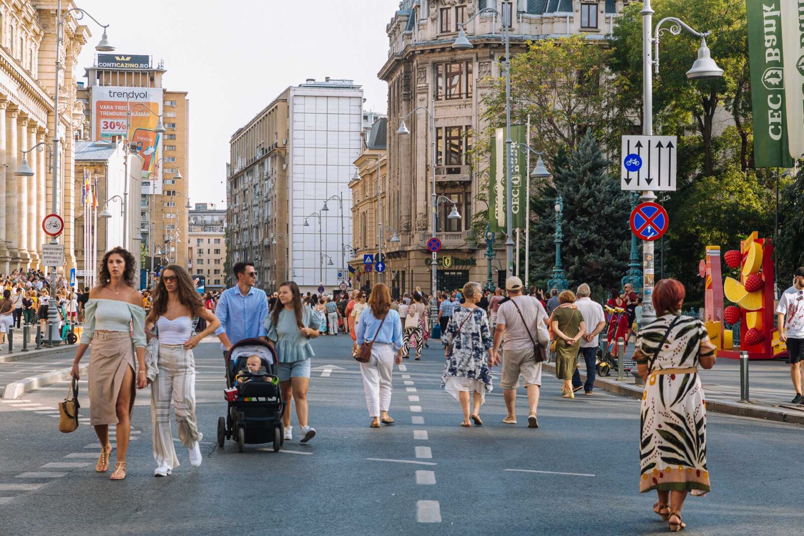 A doilea weekend cu „Străzi Deschise”, la București. Programul evenimentelor. FOTO: Arhiva