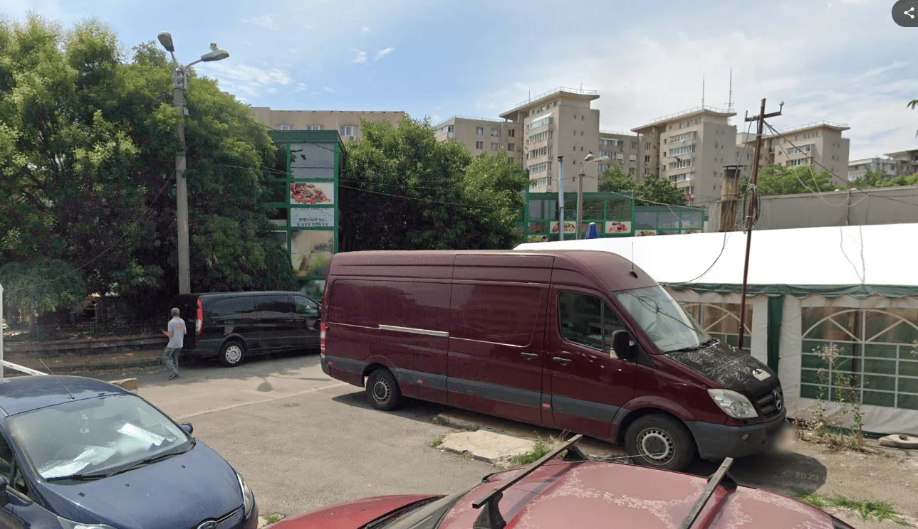 29 spaţii comerciale din Piaţa Matache, scoase la licitaţie. Foto: Google Maps