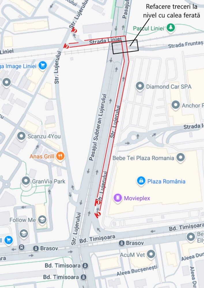 treceri la nivel cu calea ferată