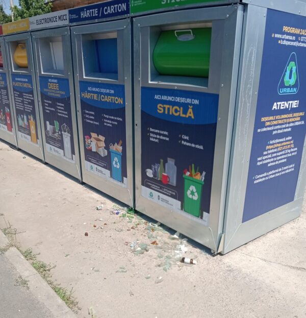 Sector 6 | Cum se colectează sticlele fără etichetă SGR. FOTO: PS6