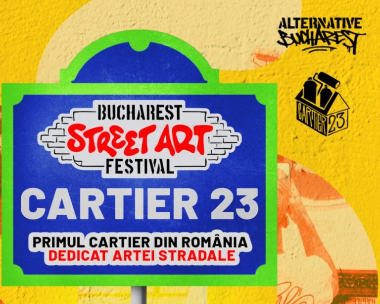 Cartierul „muncitoresc” 23 August devine, în week-end, galerie de artă în aer liber