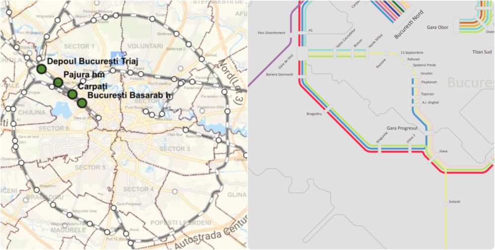 Linia trenului metropolitan din Sectorul 6 a dispărut din hărțile PMB