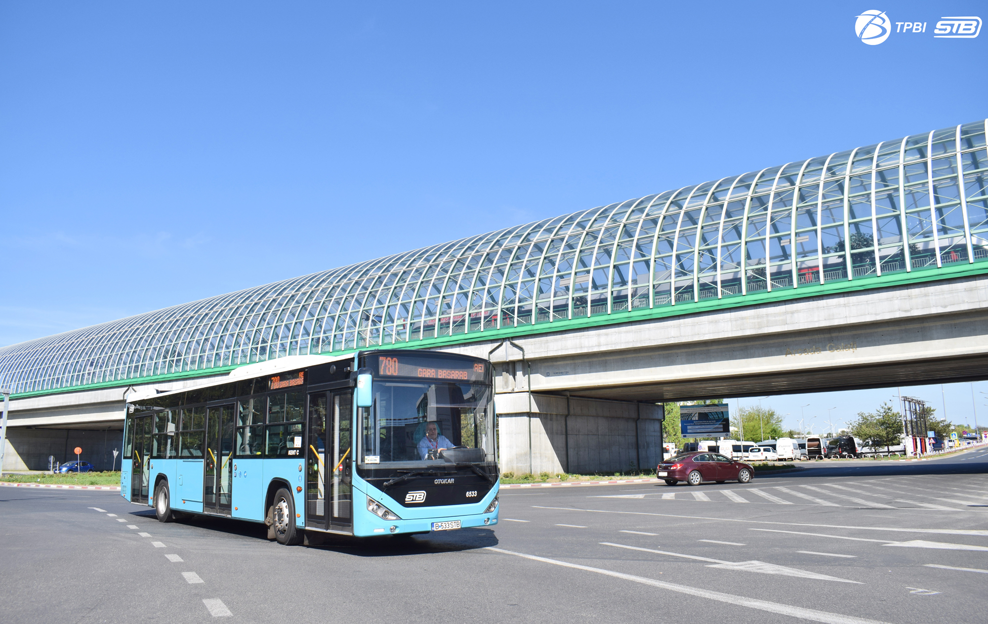 Linia de autobuz 780 funcționa, din nou, în perioada 14-17 octombrie. FOTO: TPBI
