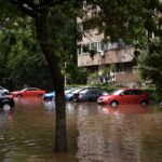 Bucureștiul și Ilfovul, sub o ploaie aproape record. FOTO: Inquam Photos / Codrin Unici