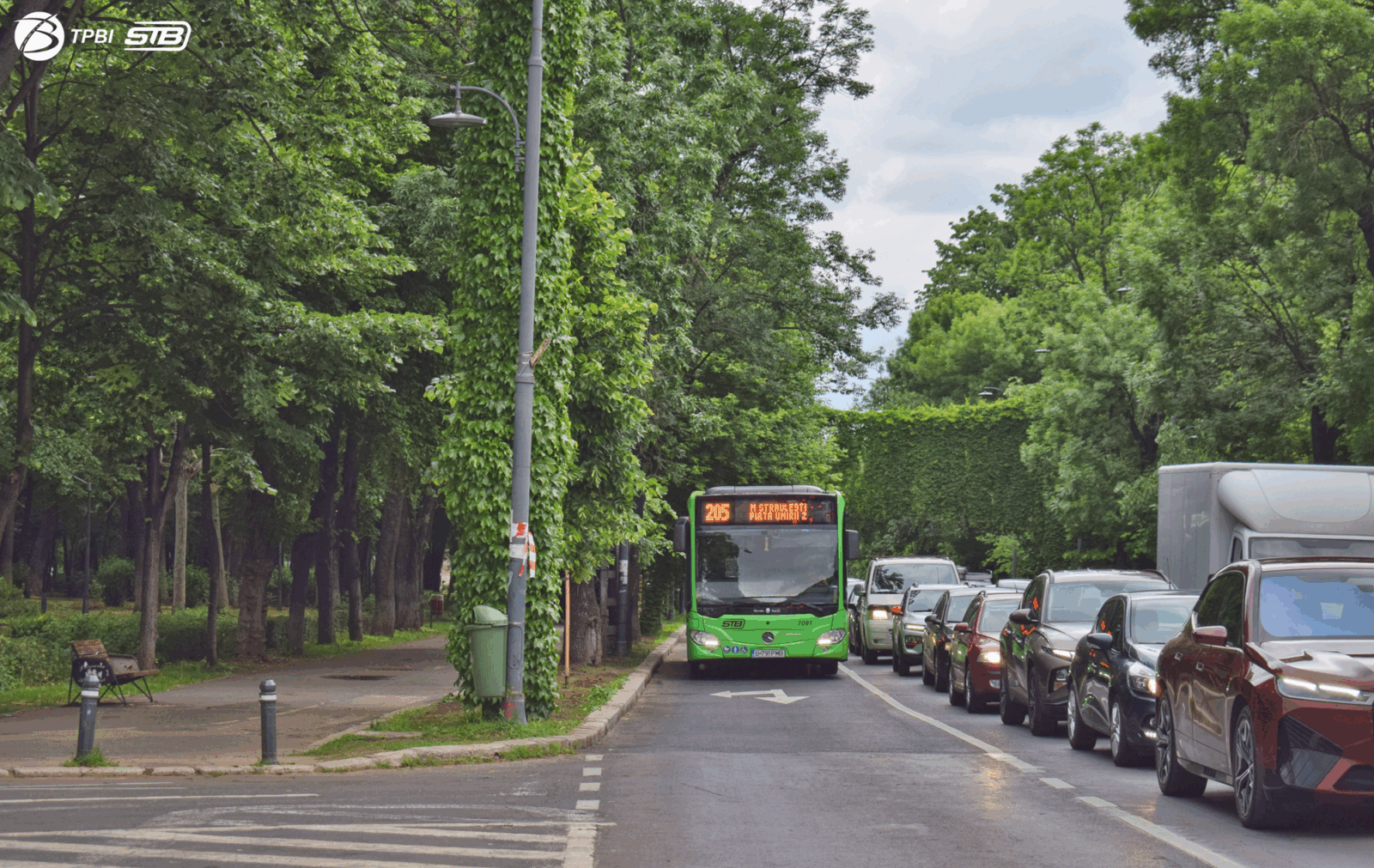Trei linii STB vor fi deviate pentru „Crosul Loteriei Române ediția XXV”. FOTOT: TPBI