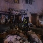 Explozie puternică la parterul unui bloc din Buftea