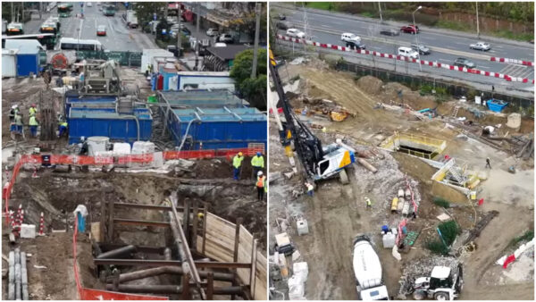Stadiul lucrărilor la Magistrala 6