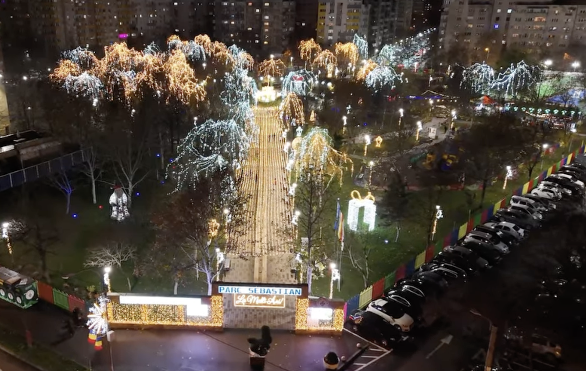 luminițele de Crăciun și în sectorul 5