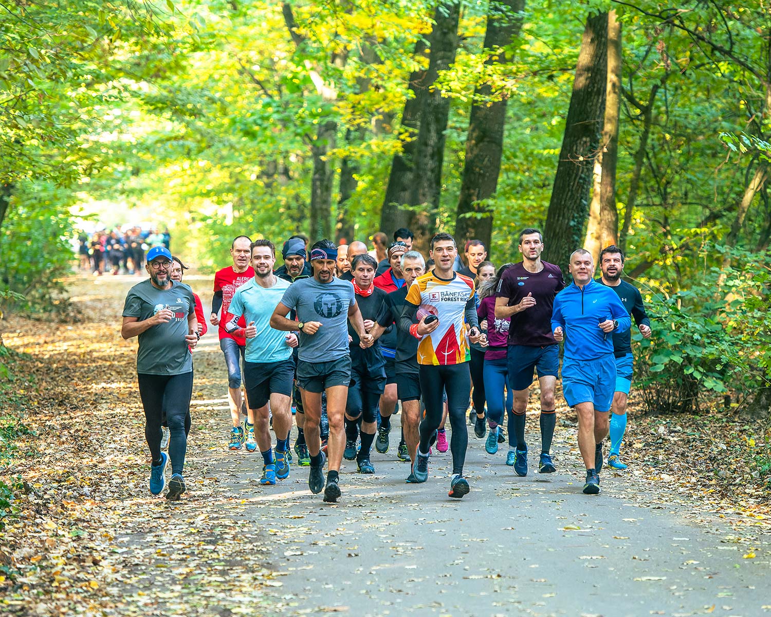 „Băneasa Forest Run” restricționează traficul în Băneasa. FOTO: banaesaforestrun.ro