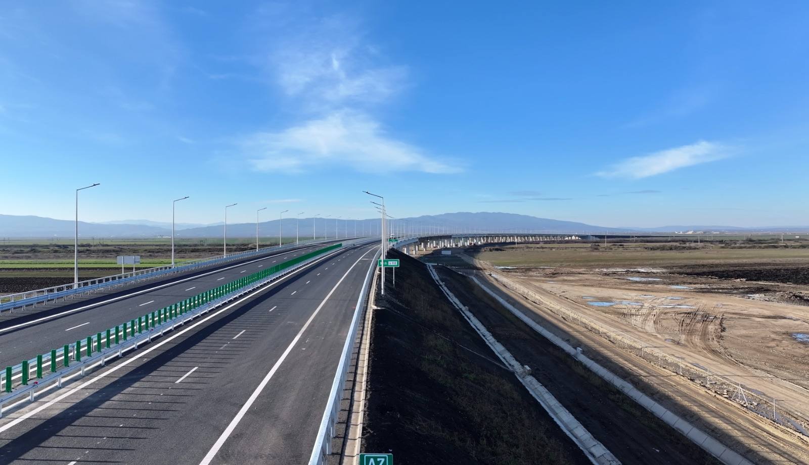 Şoferii vor putea circula neîntrerupt pe autostradă, de la Bucureşti la Adjud. Foto: FB/ Cristian Pistol