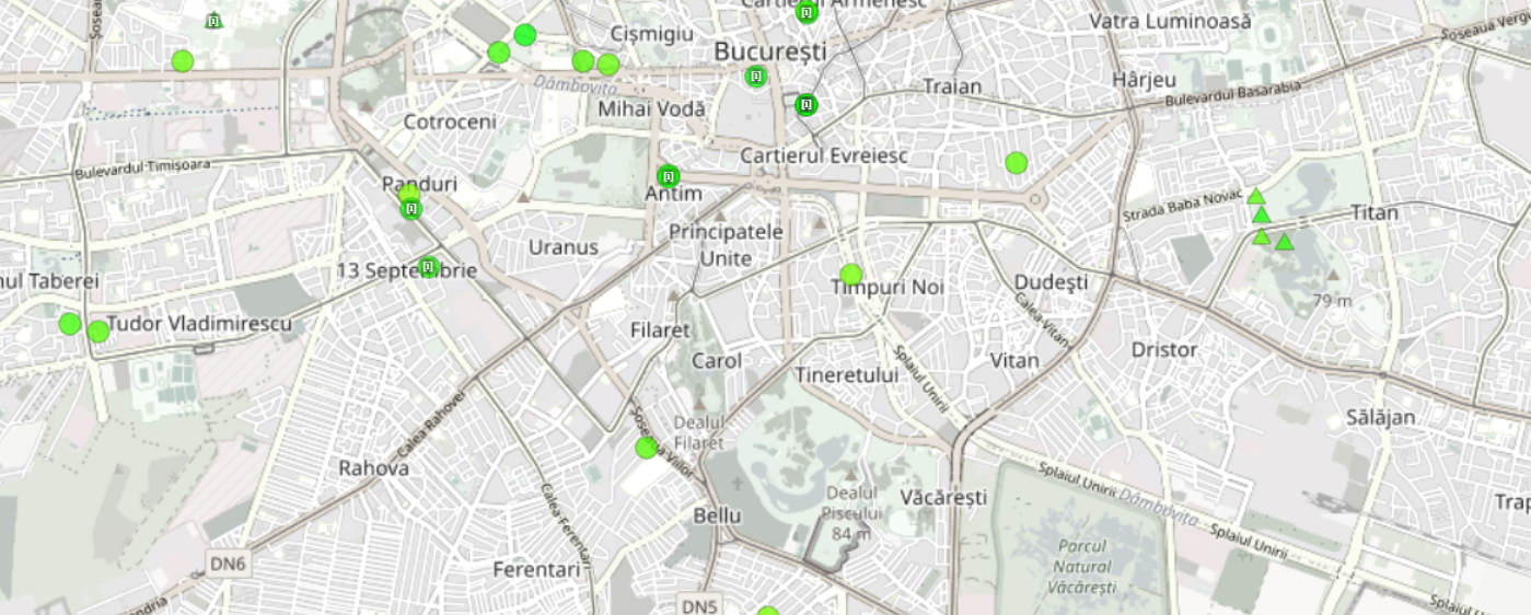 „Aer de munte” în Bucureşti. Media senzorilor PM 2.5 arată o valoare de 6,5µg/m³ în Centrul Capitalei