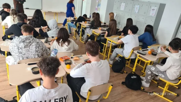 Programul „Masă Sănătoasă”, pentru trei școli din Sectorul 5. Proiectul se votează în Consiliul Local. FOTO: PS5