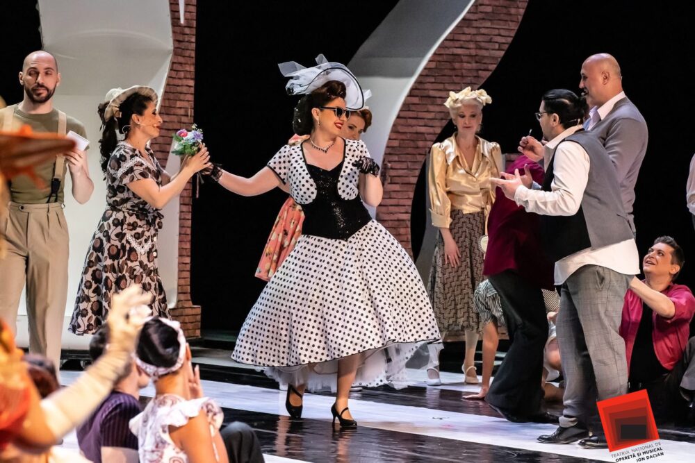 Celebrul musical „Kiss me, Kate!”, la Teatrul de Operetă. FOTO: Teatrul de Opereta