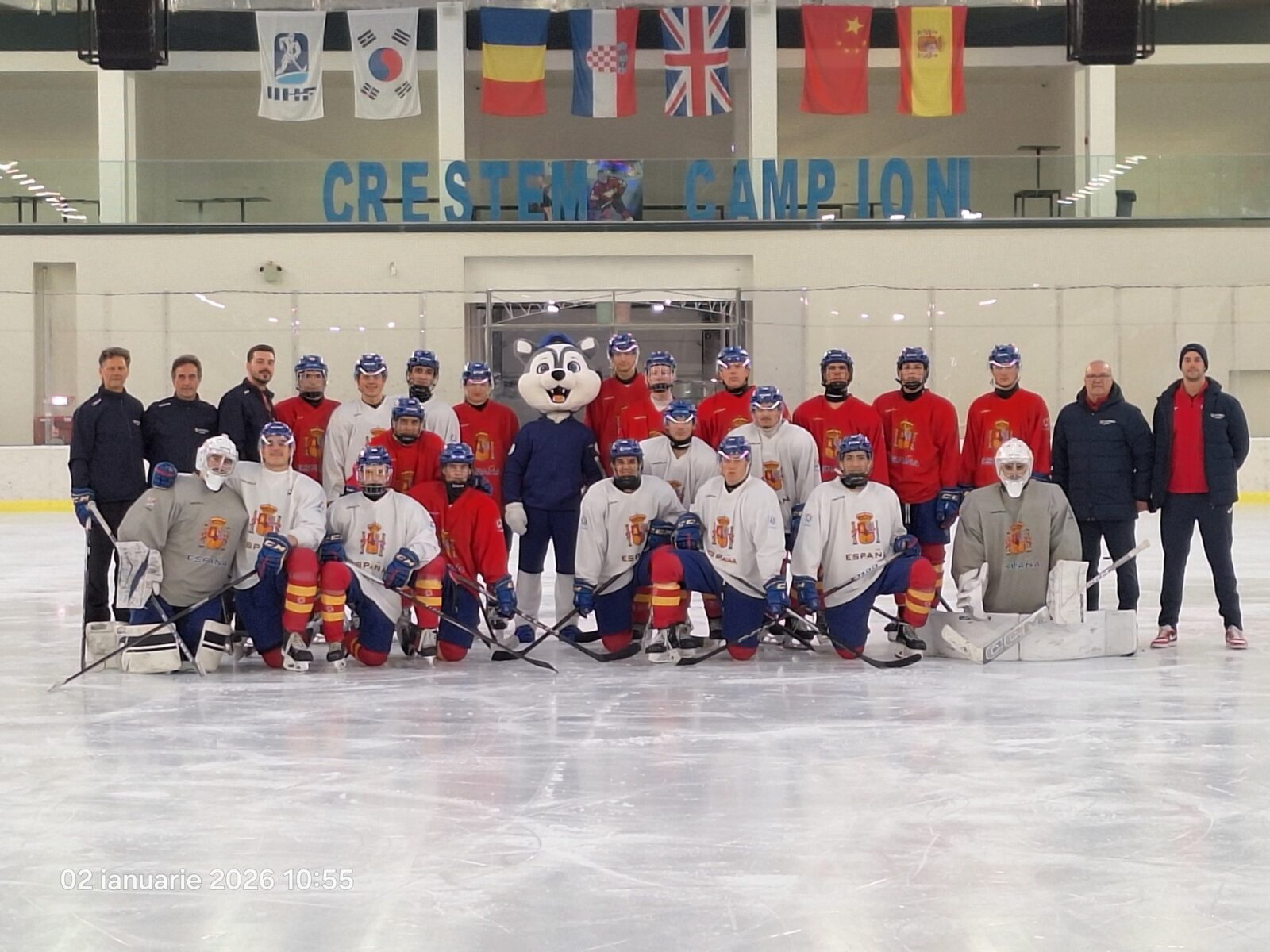 Campionatul Mondial de Hochei U20 începe duminică în Capitală. Biletele la meciurile naționalei s-au epuizat | FOTO: Patinoarul Berceni Arena