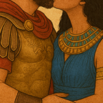 Antoniu și Cleopatra 2.0. Povestea lui Shakespeare recreată digital, la Sala „Dalles”. FOTO: bookhub.ro