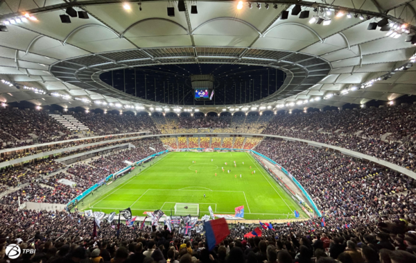 Patru linii STB ar putea fi deviate sâmbătă seara, pentru meciul FCSB – Oțelul Galați. FOTO: TPBI