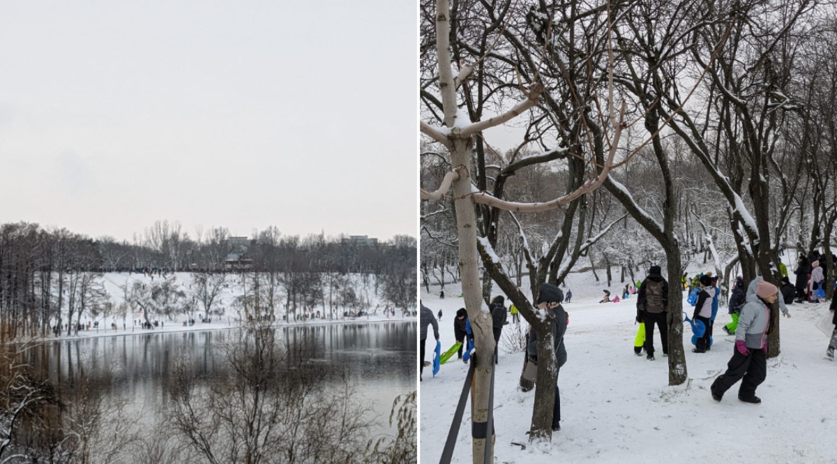 Parcul Tineretului pârtie