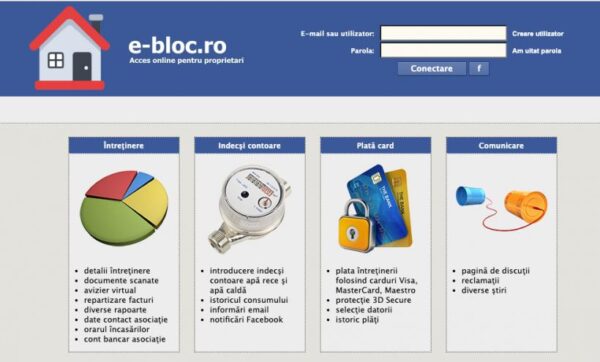 Aplicația e-bloc, suspendată temporar. Bucureștenii care o folosesc revin la plata tradițională. FOTO: jurnalul.ro