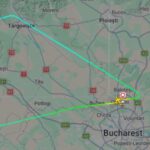 Avion spre Frankfurt întors la Otopeni