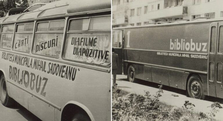 Cum citeau bucureștenii înainte de era digitală. Bibliobuzul, „biblioteca pe roți” care ajungea în toate cartierele Capitalei