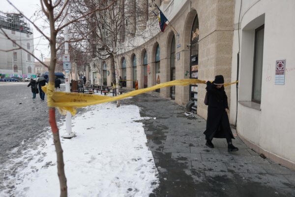 Amenzi pentru necurățarea zăpezii de pe trotuare