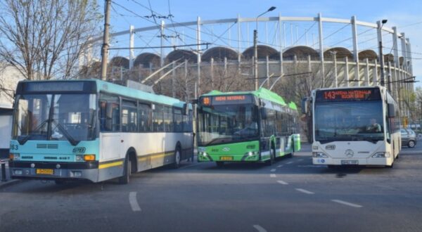 Patru linii STB deviate meci Arena Națională