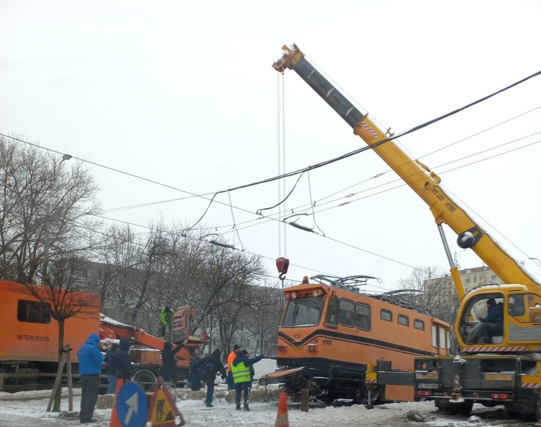 linii de tramvai blocate