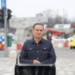 A început montarea tablierului metalic al pasajului de la Apărătorii Patriei. Băluță: „Acest pasaj va fi ultimul pe care o primărie îl va putea face” | FOTO: PS4