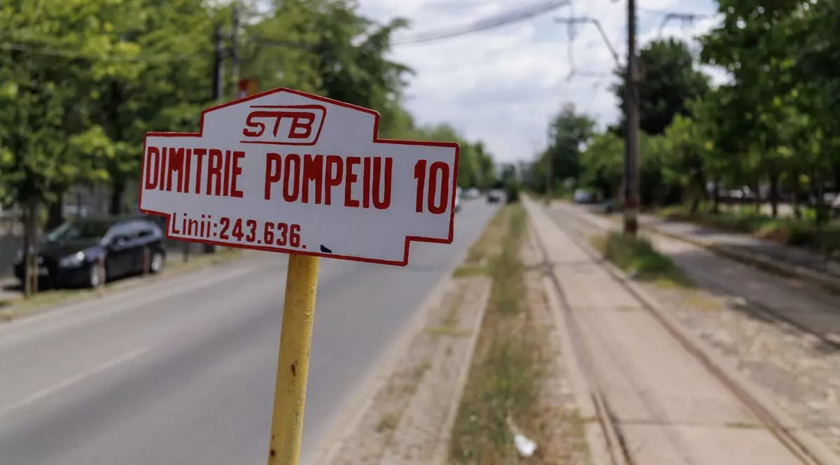 Încep lucrările la șina de tramvai de pe Bulevardul Dimitrie Pompeiu. Șase kilometri de șină vor fi reabilitați | FOTO: PMB/Libertatea