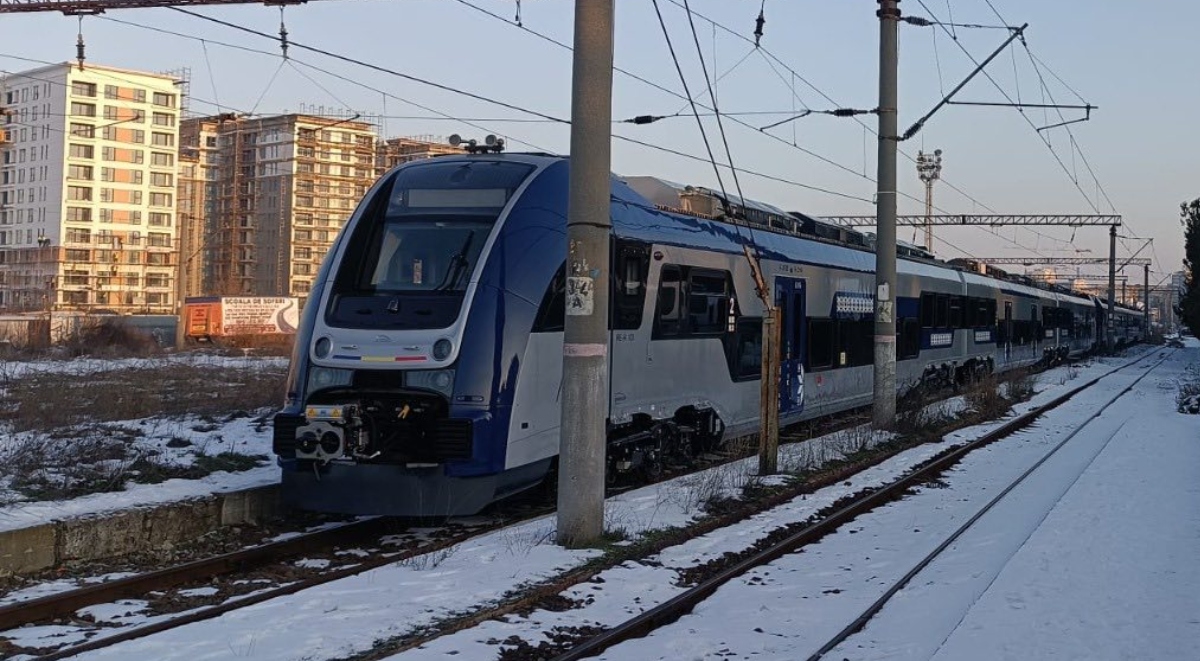 Incident feroviar Gara de Nord două trenuri