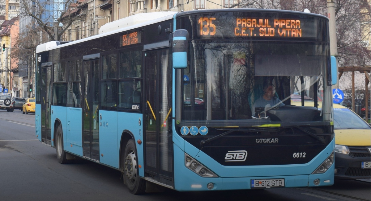 Linia de autobuz 145 STB traseu modificat