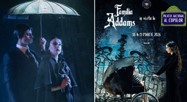 Reprezentații speciale ale musicalului „Familia Addams” la Palatul Copiilor din București