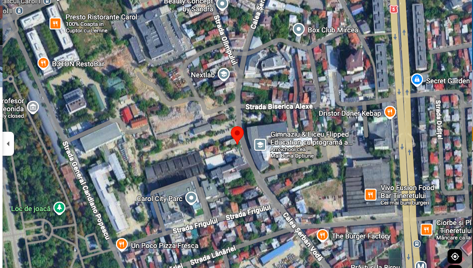 Teren și clădire de pe Calea Șerban Vodă, retrase de la STB pentru a face loc unui hub social. FOTO: Captură Google Maps