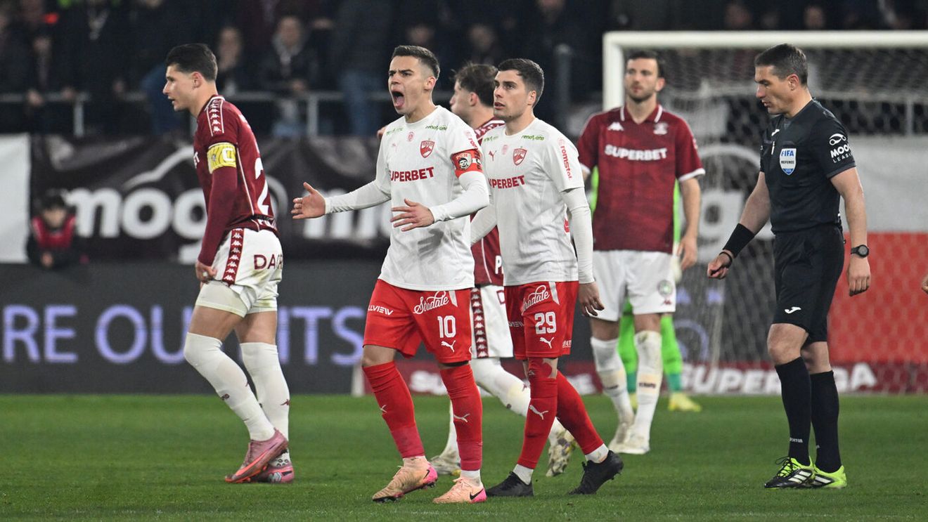 Sancțiuni de peste 32.000 de lei, după meciul de fotbal Rapid-Dinamo. FOTO: prosport.ro