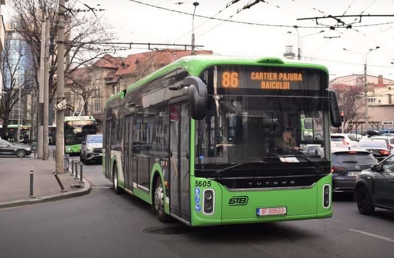 Liniile 86 și N117 vor avea trasee modificate începând de luni. FOTO: PMB/ Facebook
