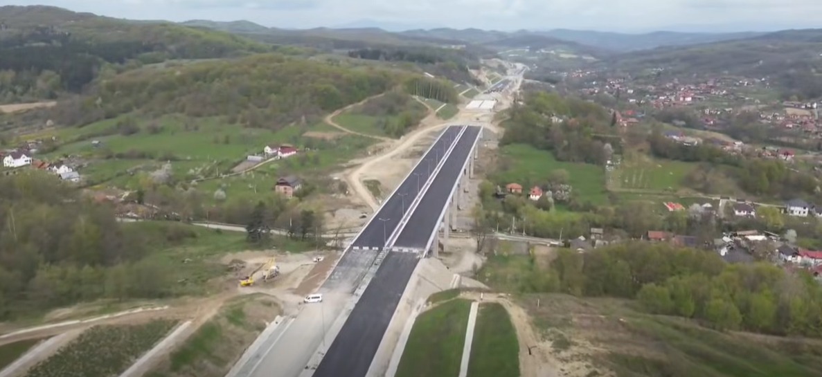 secțiunea Tigveni Curtea de Argeș din A1aproape gata