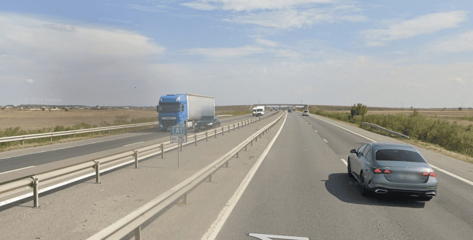 Restricții de circulație pe Autostrada A1 București-Pitești. Se fac lucrări de reparații